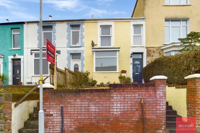 Thumbnail Terraced house for sale in Coed Saeson Crescent, Sketty, Swansea