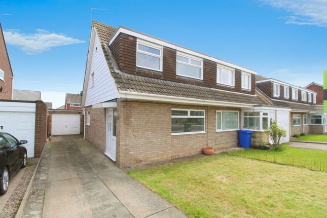 Thumbnail Semi-detached house for sale in Curlew Way, South Beach Estate, Blyth