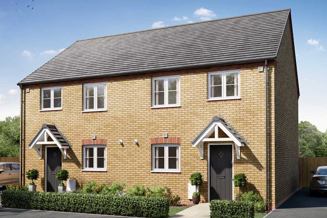 Thumbnail End terrace house for sale in "The Eveleigh" at Sowthistle Drive, Hardwicke, Gloucester