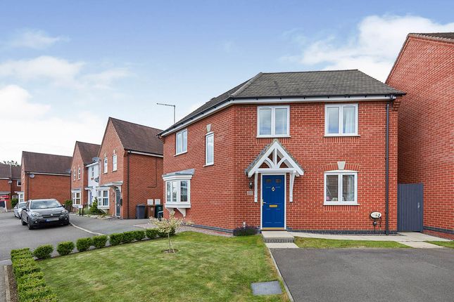 Thumbnail Detached house for sale in Stirling Close, Church Gresley, Swadlincote, Derbyshire