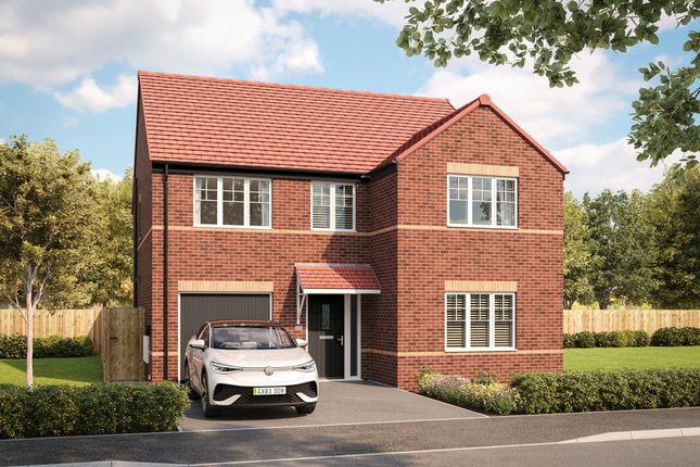 Thumbnail Detached house for sale in "The Darwood" at Land Off Round Hill Avenue, Ingleby Barwick