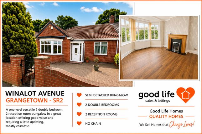 2-bed semi-detached on 9, Winalot Avenue, Sunderland, £180,000
