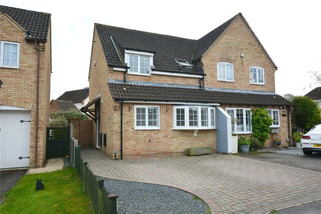 Thumbnail Semi-detached house for sale in The Causeway, Quedgeley, Gloucester, Gloucestershire