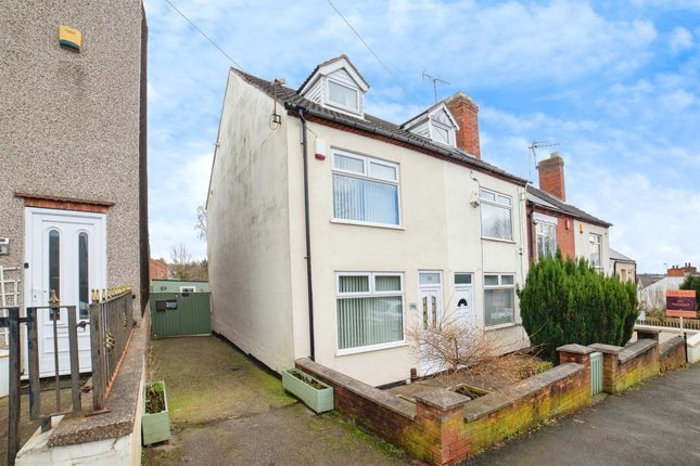 Thumbnail End terrace house for sale in Common Road, Huthwaite, Sutton-In-Ashfield