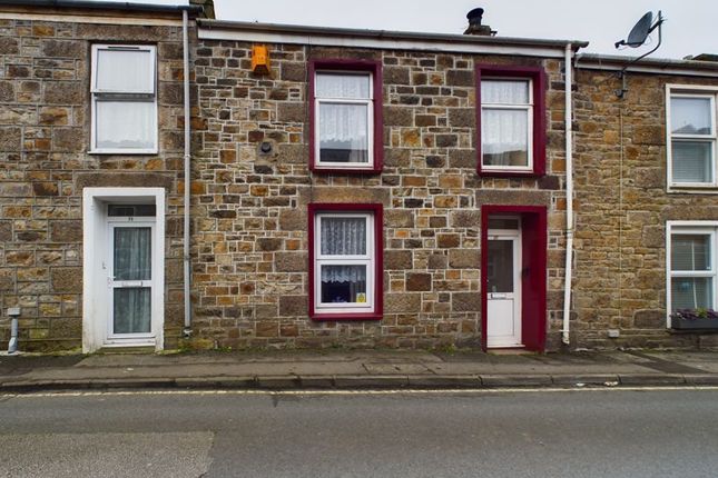 Thumbnail Terraced house for sale in Moor Street, Camborne - Chain Free, Ideal First Home