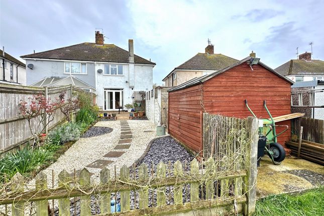 Semi-detached house for sale in Freeman Avenue, West Hampden Park, Eastbourne, East Sussex