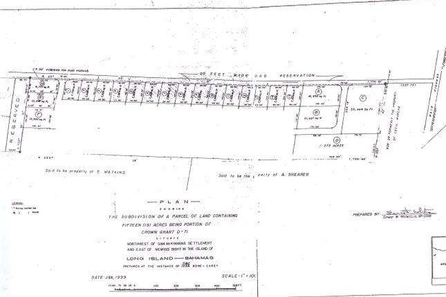 Land for sale in Isles Of June, Long Island, The Bahamas