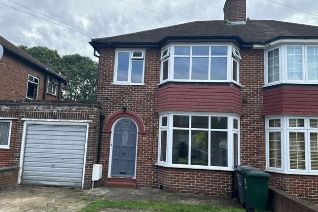 Thumbnail Semi-detached house to rent in Braemar Gardens, London