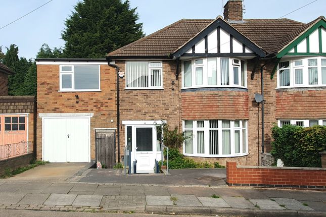 Thumbnail Semi-detached house for sale in Englefield Road, Leicester