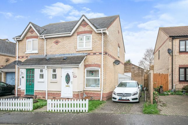 Thumbnail Semi-detached house for sale in Berkley Close, Highwoods, Colchester