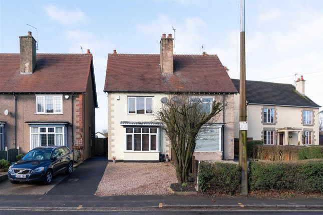Semi-detached house for sale in Leabrooks Road, Somercotes, Alfreton