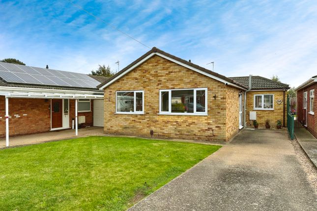 Thumbnail Detached bungalow for sale in Woodpecker Close, Skellingthorpe, Lincoln