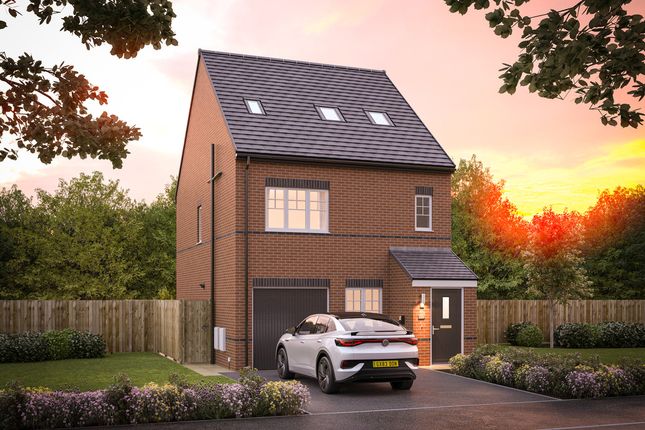 Thumbnail Detached house for sale in "The Walbrough" at Tibshelf Road, Holmewood, Chesterfield