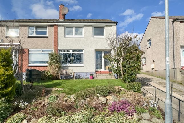 Semi-detached house for sale in Breval Crescent, Hardgate, Clydebank