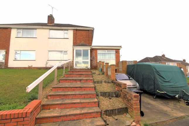 Thumbnail Semi-detached house for sale in Longfellow Road, The Straits, Lower Gornal