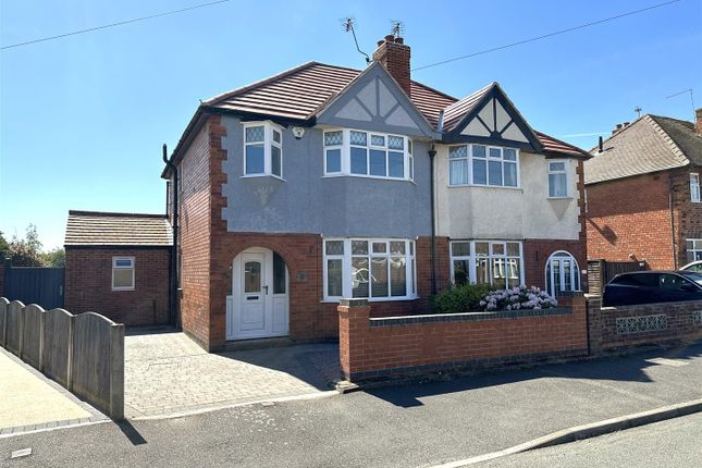 Thumbnail Semi-detached house for sale in Bancroft Road, Newark