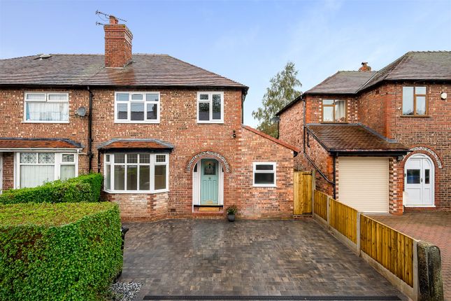 Thumbnail Semi-detached house for sale in Dial Road, Hale Barns, Altrincham