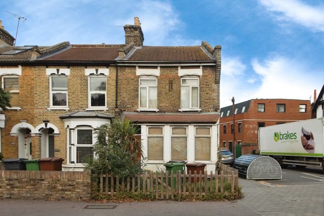 Thumbnail End terrace house for sale in Cann Hall Road, London