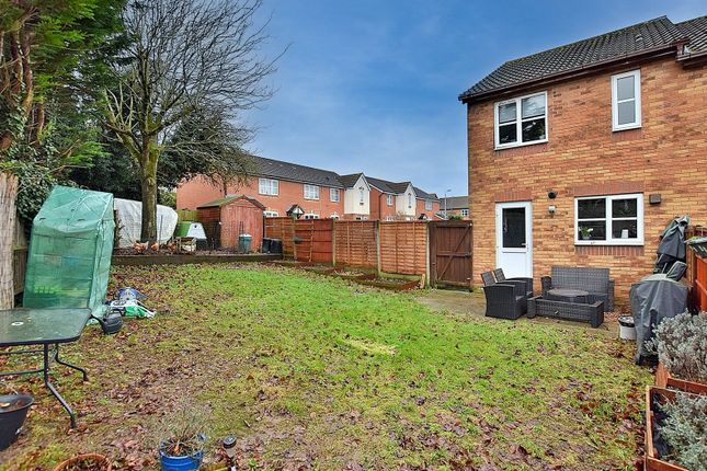 Thumbnail End terrace house for sale in Graphic Close, Dunstable, Bedfordshire