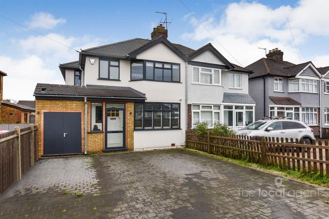 Thumbnail Semi-detached house for sale in Ruxley Lane, West Ewell, Epsom