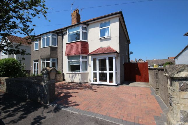 Semi-detached house for sale in Southville Road, Weston-Super-Mare, Somerset
