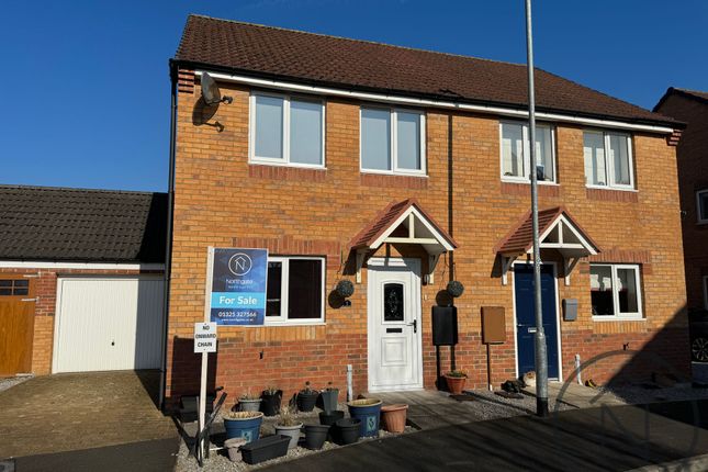 Thumbnail Semi-detached house for sale in Yacley Close, Newton Aycliffe
