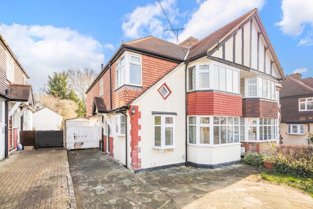 Thumbnail Semi-detached house for sale in Gayfere Road, Stoneleigh, Epsom