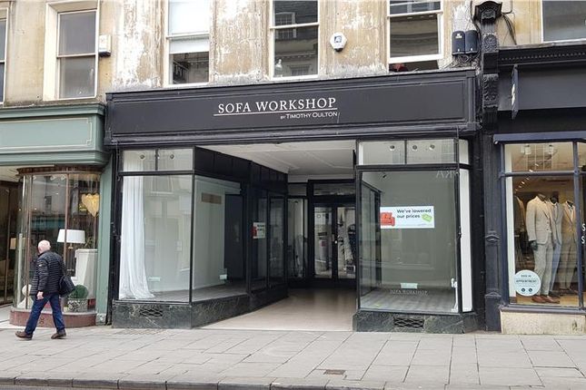 Retail premises to let in 21 Milsom Street, Bath, South West
