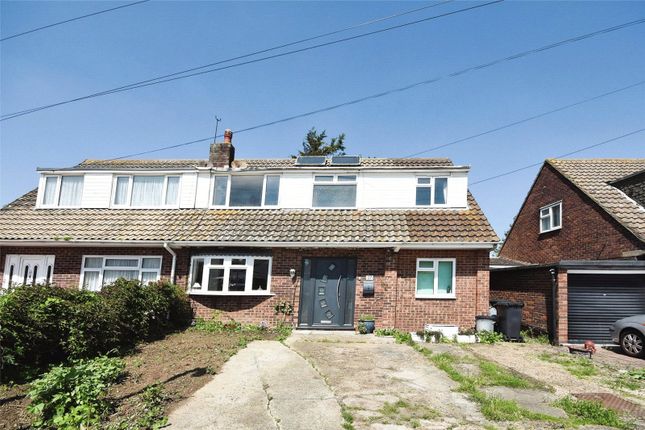 Thumbnail Semi-detached house for sale in Wembley Avenue, Mayland, Chelmsford, Essex