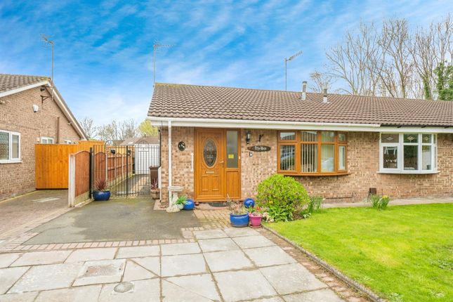 Thumbnail Semi-detached bungalow for sale in Trimley Close, Upton, Wirral