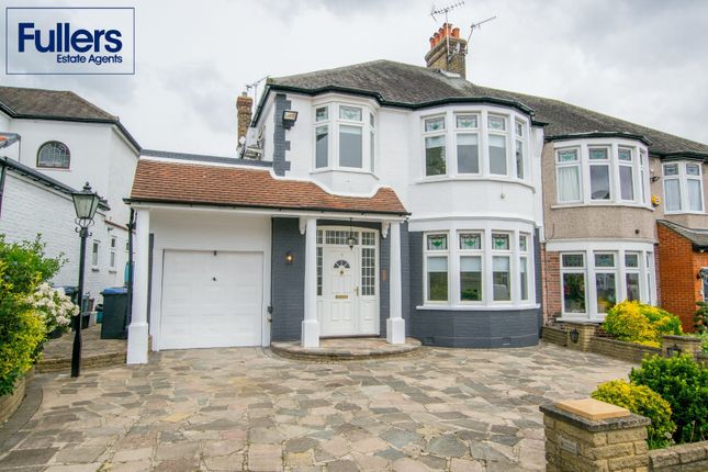 Semi-detached house to rent in Brackendale, London