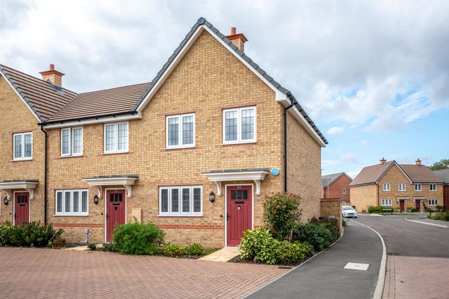 Thumbnail End terrace house for sale in Tiger Moth Way, Lower Stondon, Henlow