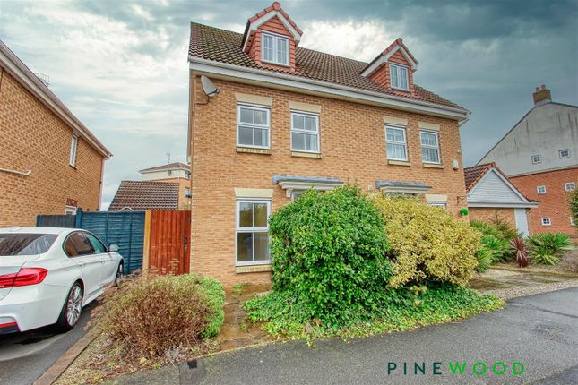 Semi-detached house for sale in Trevorrow Crescent, Chesterfield, Derbyshire