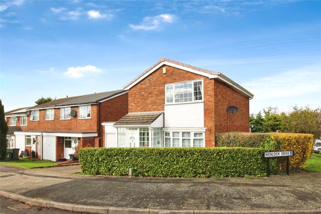 Thumbnail Detached house for sale in Wenlock Drive, Bromsgrove, Worcestershire