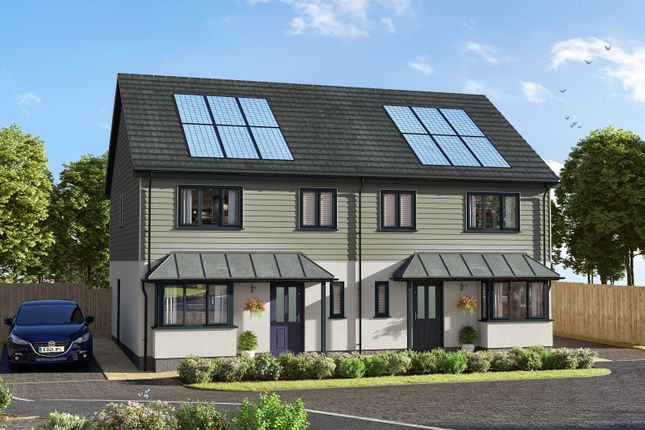 Thumbnail Semi-detached house for sale in Plot 2, Parc Brynygroes, Ystradgynlais, Swansea.