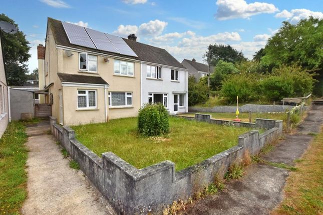 Semi-detached house for sale in Bowling Green, Menheniot, Liskeard, Cornwall