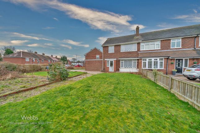 Semi-detached house for sale in St. Margarets Road, Pelsall, Walsall