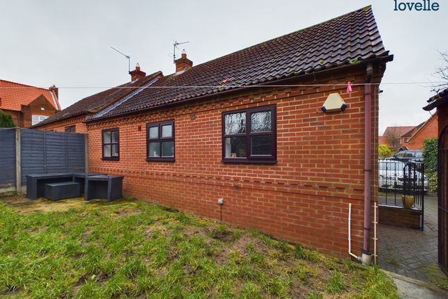 Thumbnail Semi-detached bungalow for sale in The Brambles, Newton On Trent