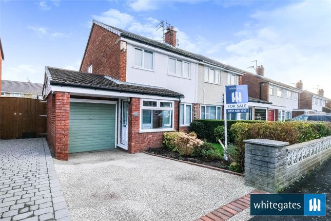 Semi-detached house for sale in Helston Avenue, Halewood, Liverpool