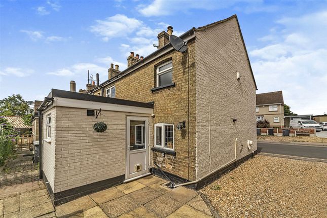 Thumbnail End terrace house for sale in Station Road, Langford, Biggleswade, Bedfordshire