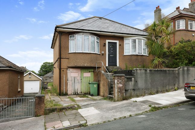 Thumbnail Detached bungalow for sale in Ernesettle Crescent, Plymouth