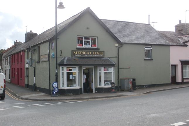 Retail premises for sale in Station Road, Tregaron