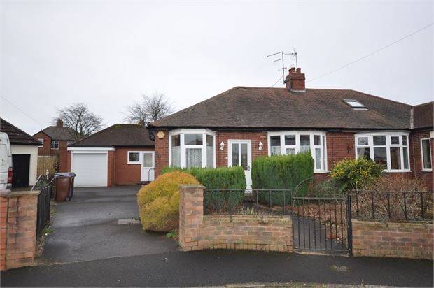 Thumbnail Semi-detached bungalow for sale in Garthfield Crescent, Westerhope, Newcastle Upon Tyne