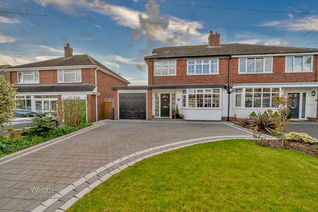 Thumbnail Semi-detached house for sale in Canterbury Close, Pelsall, Walsall