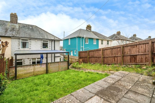 Semi-detached house for sale in Western Drive, Plymouth