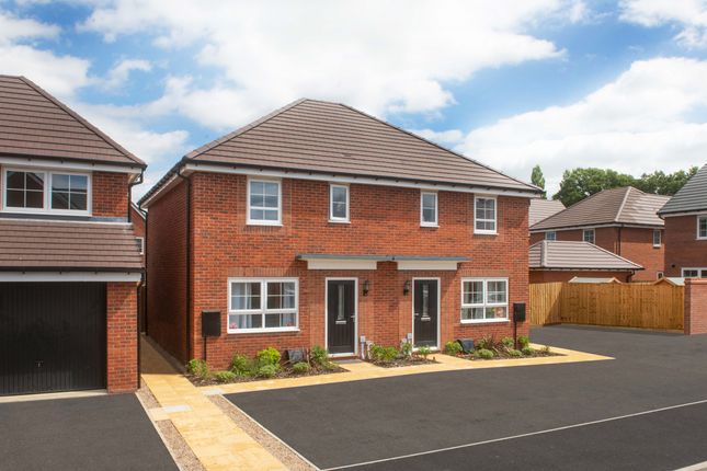 Thumbnail Semi-detached house for sale in "Ellerton" at Spectrum Avenue, Rugby
