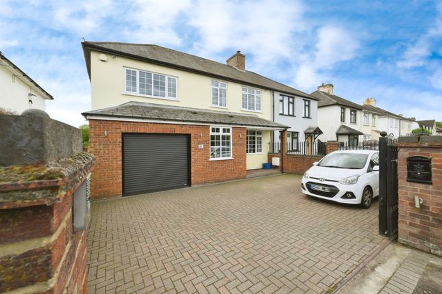 Thumbnail Semi-detached house for sale in Nazeing Road, Nazeing, Waltham Abbey