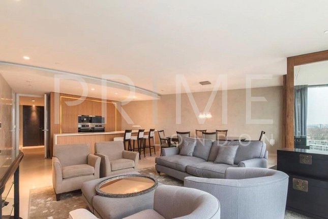 3-bed flat on 156, The Tower, One St George Wharf, £1,800,000