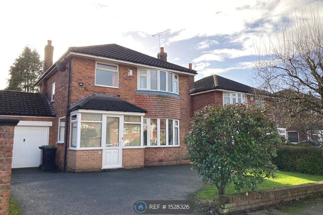 Thumbnail Detached house to rent in Shaftesbury Avenue, Timperley, Altrincham