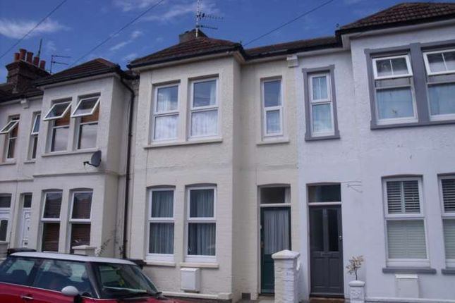 Thumbnail Terraced house to rent in Winchcombe Road, Eastbourne